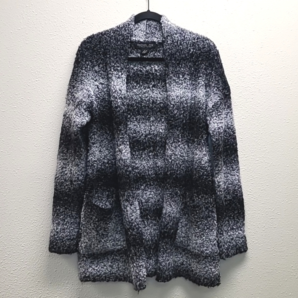 Rachel Zoe Cozy Alpaca Wool Blend Open Cardigan